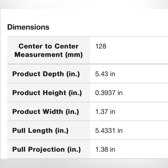 New 30 Franklin Brass Simple Modern Sq. 5-1/16 Matte Black Cabinet Drawer Pull - Picture 6 of 6